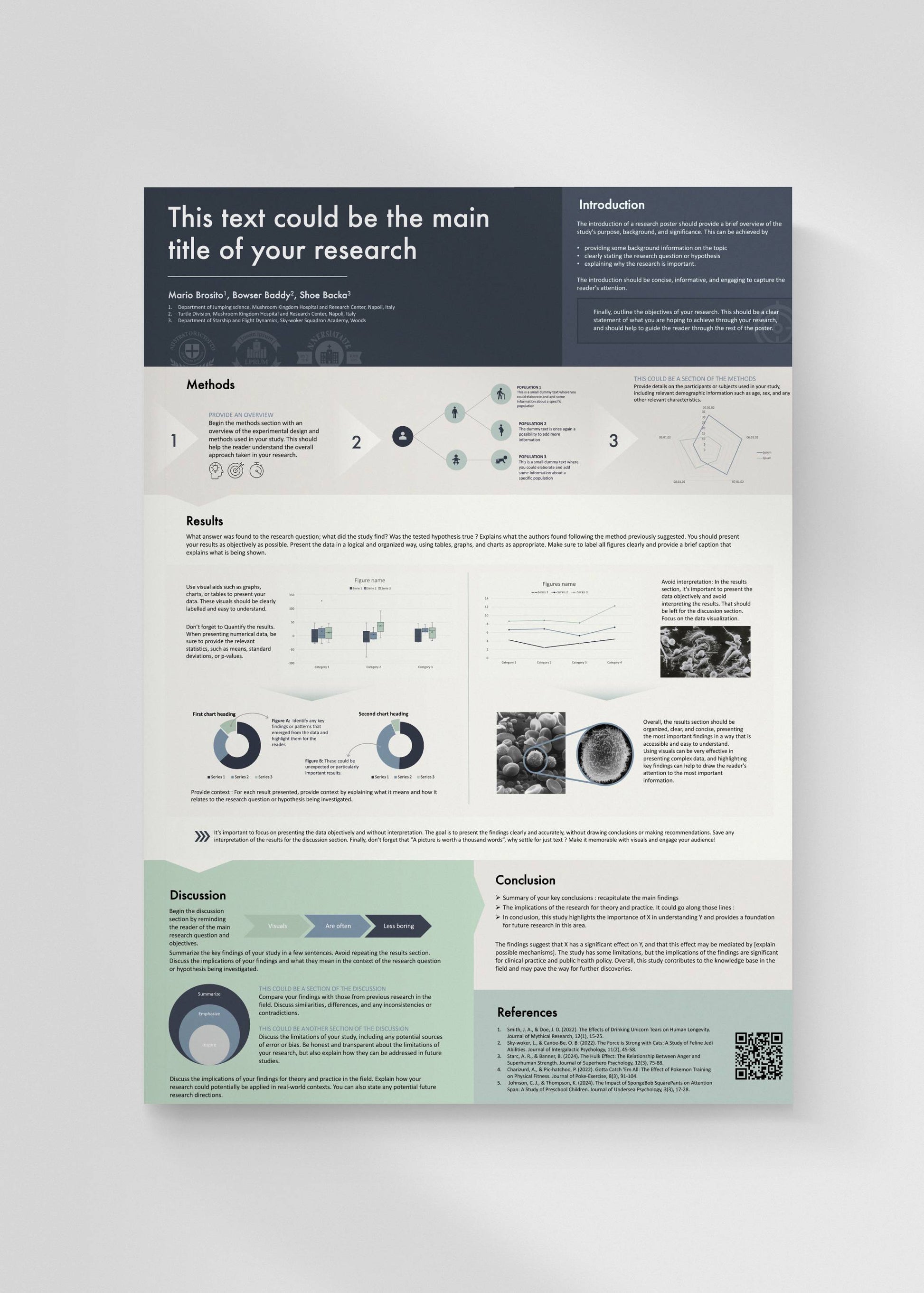poster presentation template powerpoint